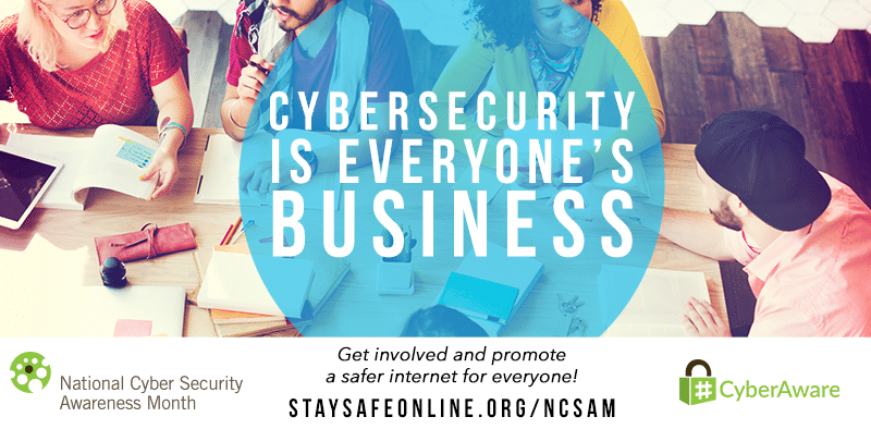 October Is Cybersecurity Awareness Month